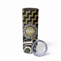 Aotearoa Waikato Tainui Personalised Skinny Tumbler Maori Iwi Poutama Puhoro Tattoo LT14 - Polynesian Pride