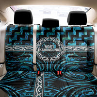 Aotearoa Ngati Kahungunu Back Car Seat Cover Maori Iwi Poutama Puhoro Tattoo LT14 - Polynesian Pride