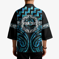 Aotearoa Ngati Kahungunu Personalised Kimono Maori Iwi Poutama Puhoro Tattoo LT14 - Polynesian Pride