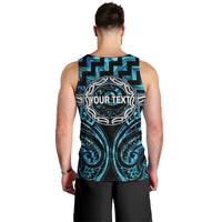 Aotearoa Ngati Kahungunu Personalised Men Tank Top Maori Iwi Poutama Puhoro Tattoo LT14 - Polynesian Pride