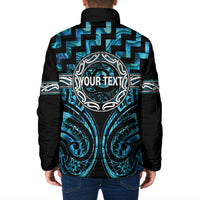 Aotearoa Ngati Kahungunu Personalised Padded Jacket Maori Iwi Poutama Puhoro Tattoo LT14 - Polynesian Pride