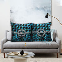 Aotearoa Ngati Kahungunu Pillow Cover Maori Iwi Poutama Puhoro Tattoo LT14 - Polynesian Pride