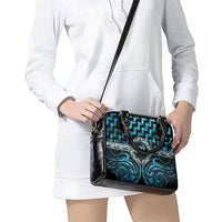 Aotearoa Ngati Kahungunu Shoulder Handbag Maori Iwi Poutama Puhoro Tattoo LT14 - Polynesian Pride
