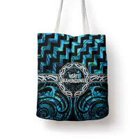 Aotearoa Ngati Kahungunu Tote Bag Maori Iwi Poutama Puhoro Tattoo LT14 - Polynesian Pride