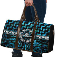 Aotearoa Ngati Kahungunu Travel Bag Maori Iwi Poutama Puhoro Tattoo LT14 - Polynesian Pride