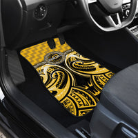 Aotearoa Ngati Whatua Personalised Car Mats Maori Iwi Poutama Puhoro Tattoo LT14 - Polynesian Pride