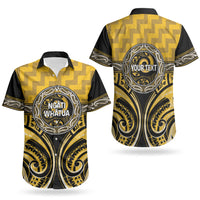 Aotearoa Ngati Whatua Personalised Couples Matching Mermaid Dress and Hawaiian Shirt Maori Iwi Poutama Puhoro Tattoo LT14 - Polynesian Pride
