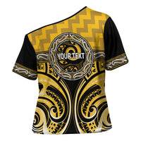 Aotearoa Ngati Whatua Personalised Cross Shoulder Shirt Maori Iwi Poutama Puhoro Tattoo LT14 - Polynesian Pride