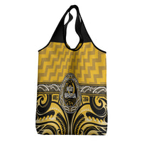 Aotearoa Ngati Whatua Grocery Bag Maori Iwi Poutama Puhoro Tattoo LT14 - Polynesian Pride