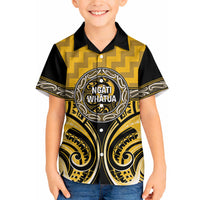Aotearoa Ngati Whatua Personalised Hawaiian Shirt Maori Iwi Poutama Puhoro Tattoo LT14 - Polynesian Pride