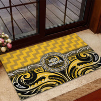 Aotearoa Ngati Whatua Rubber Doormat Maori Iwi Poutama Puhoro Tattoo LT14 - Polynesian Pride