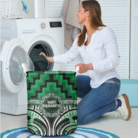 Aotearoa Ngati Maniapoto Laundry Basket Maori Iwi Poutama Puhoro Tattoo LT14 - Polynesian Pride
