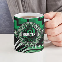Aotearoa Ngati Maniapoto Personalised Ceramic Mug Maori Iwi Poutama Puhoro Tattoo LT14 - Polynesian Pride