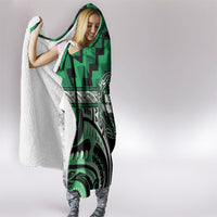 Aotearoa Ngati Maniapoto Hooded Blanket Maori Iwi Poutama Puhoro Tattoo LT14 - Polynesian Pride
