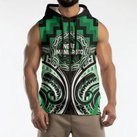 Aotearoa Ngati Maniapoto Personalised Sleeveless Zip Hoodie Maori Iwi Poutama Puhoro Tattoo LT14 - Polynesian Pride