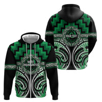Aotearoa Ngati Maniapoto Personalised Zip Hoodie Maori Iwi Poutama Puhoro Tattoo LT14 - Polynesian Pride