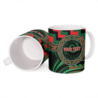 Aotearoa Ngai Tuhoe Personalised Ceramic Mug Maori Iwi Poutama Puhoro Tattoo LT14 - Polynesian Pride