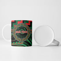 Aotearoa Ngai Tuhoe Personalised Ceramic Mug Maori Iwi Poutama Puhoro Tattoo LT14 - Polynesian Pride