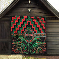 Aotearoa Ngai Tuhoe Quilt Maori Iwi Poutama Puhoro Tattoo LT14 - Polynesian Pride