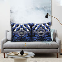 Aotearoa Ngati Tuwharetoa Pillow Cover Maori Iwi Poutama Puhoro Tattoo LT14 - Polynesian Pride