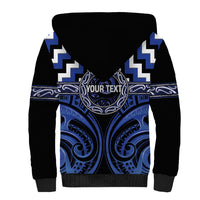 Aotearoa Ngati Tuwharetoa Personalised Sherpa Hoodie Maori Iwi Poutama Puhoro Tattoo LT14 - Polynesian Pride