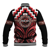 Aotearoa Te Arawa Personalised Baseball Jacket Maori Iwi Poutama Puhoro Tattoo LT14 - Polynesian Pride