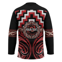 Aotearoa Te Arawa Personalised Hockey Jersey Maori Iwi Poutama Puhoro Tattoo LT14 - Polynesian Pride