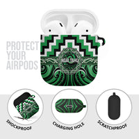 Aotearoa Ngai Tahu AirPods Case Maori Iwi Poutama Puhoro Tattoo LT14 - Polynesian Pride