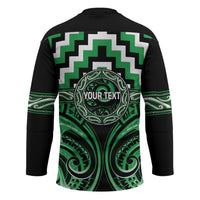 Aotearoa Ngai Tahu Personalised Hockey Jersey Maori Iwi Poutama Puhoro Tattoo LT14 - Polynesian Pride