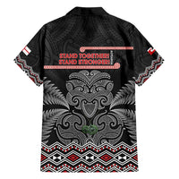 Aotearoa Toitu Te Tiriti Family Matching Long Sleeve Bodycon Dress and Hawaiian Shirt Stand Together! Stand Stronger! - NZ Tiki