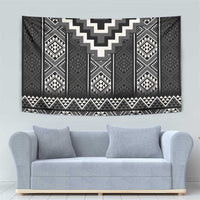 Black Taniko Aotearoa Tapestry Niho Taniwha Mix Poutama LT14