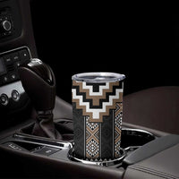 Brown Taniko Aotearoa Tumbler Cup Niho Taniwha Mix Poutama LT14