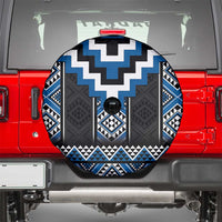 Blue Taniko Aotearoa Spare Tire Cover Niho Taniwha Mix Poutama LT14