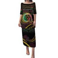 Personalised Vanuatu Puletasi Yumi 45th Hapi Independens Dei - Black Version LT14