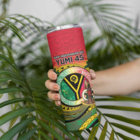 Vanuatu Skinny Tumbler Yumi 46th Hapi Independens Dei - Reggae Version LT14 - Polynesian Pride