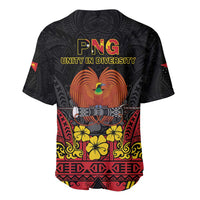 Papua New Guinea Independence Day Baseball Jersey PNG Bird of Paradise 50th Anniversary LT14