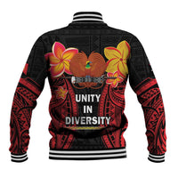 Papua New Guinea Independence Day Baseball Jacket PNG Since 1975 LT14
