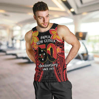 Papua New Guinea Independence Day Men Tank Top PNG Since 1975 LT14
