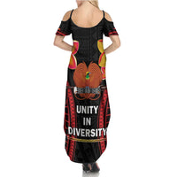 Papua New Guinea Independence Day Summer Maxi Dress PNG Since 1975 LT14