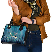 World Sea Turtle Day Polynesia Shoulder Handbag Go With The Flow