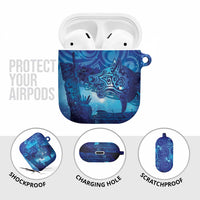 Kuri New Zealand Matariki AirPods Case Aotearoa Dog Waka Maori New Year Galaxy Vibes LT14 - Polynesian Pride