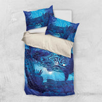 Kuri New Zealand Matariki Bedding Set Aotearoa Dog Waka Maori New Year Galaxy Vibes