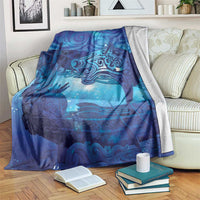 Kuri New Zealand Matariki Blanket Aotearoa Dog Waka Maori New Year Galaxy Vibes