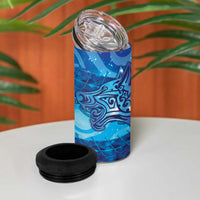 Kuri New Zealand Matariki 4 in 1 Can Cooler Tumbler Aotearoa Dog Waka Maori New Year Galaxy Vibes LT14 - Polynesian Pride