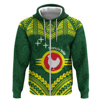 Manu'a Flag Day Hoodie Polynesian Pattern National Color Proud