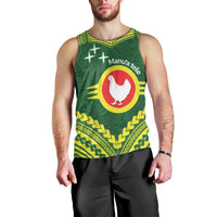 Manu'a Flag Day Men Tank Top Polynesian Pattern National Color Proud LT14 - Polynesian Pride
