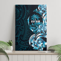 Asut Guam Chamorro Canvas Wall Art Guahan Seal Tattoo LT14 - Polynesian Pride