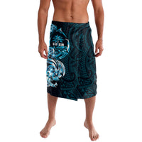 Asut Guam Chamorro Lavalava Guahan Seal Tattoo LT14 Blue - Polynesian Pride