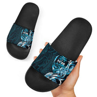 Asut Guam Chamorro Slide Sandals Guahan Seal Tattoo LT14 - Polynesian Pride