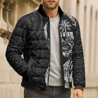 Attelong Guam Chamorro Bomber Puffer Jacket Guahan Seal Tattoo LT14 - Polynesian Pride
